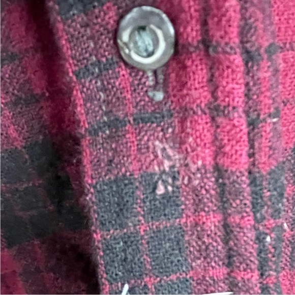 Woolrich men’s wool plaid shirt‎ XL - Picture 5 of 6